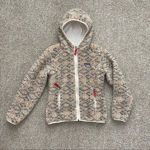 Patagonia retro pile fleece hoodie